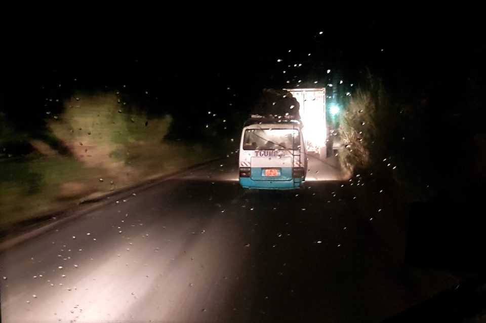 Article : La nuit, sur la route nationale n&deg;5, rien ne va